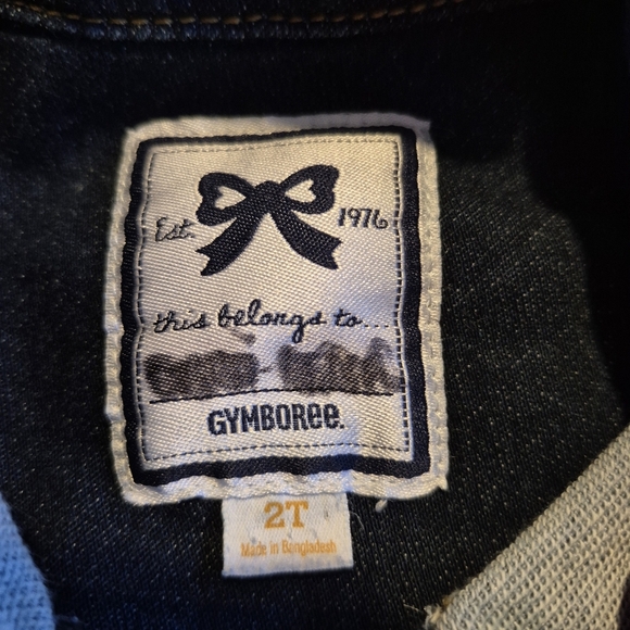 Gymboree girls size 2T stretch jean jacket, VGUC, name on tag - Picture 3 of 5